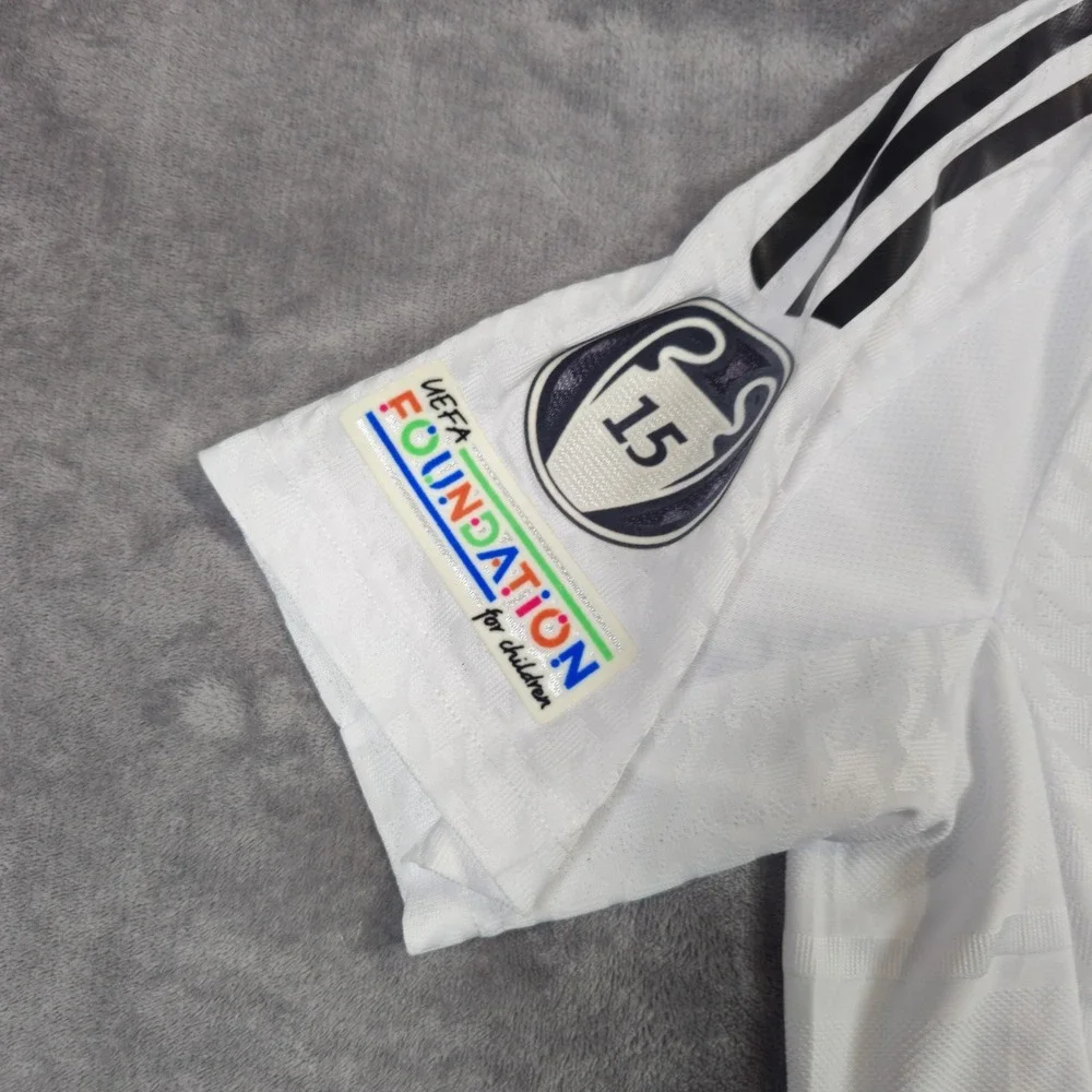 Adidas Real Madrid 24/25 Home Jersey Mbappe 9 Champions League Mens Large NWT